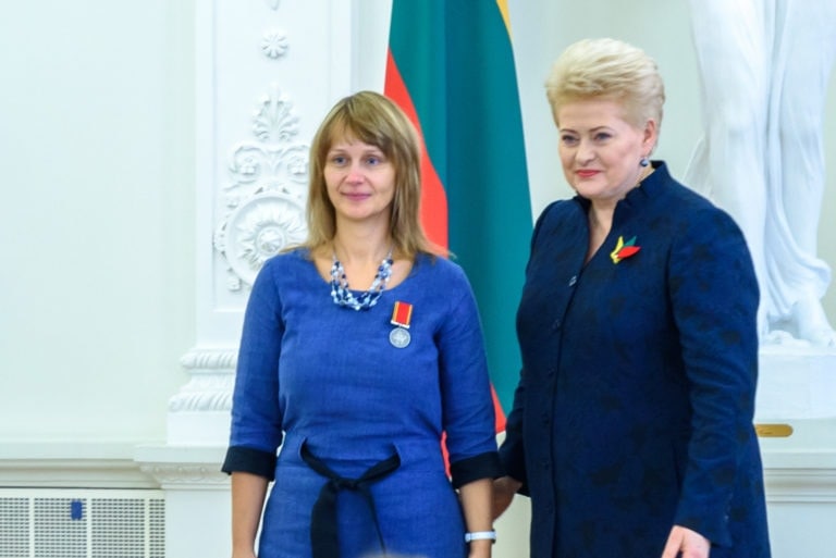 Valstybės apdovanojimas – už nuopelnus Lietuvai