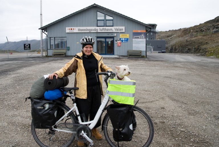 Vilgailės Kiros Purlytės žygis dviračiu per Norvegiją