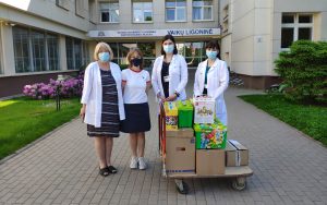 Parama vaikų fizinės medicinos ir reabilitacijos skyriui