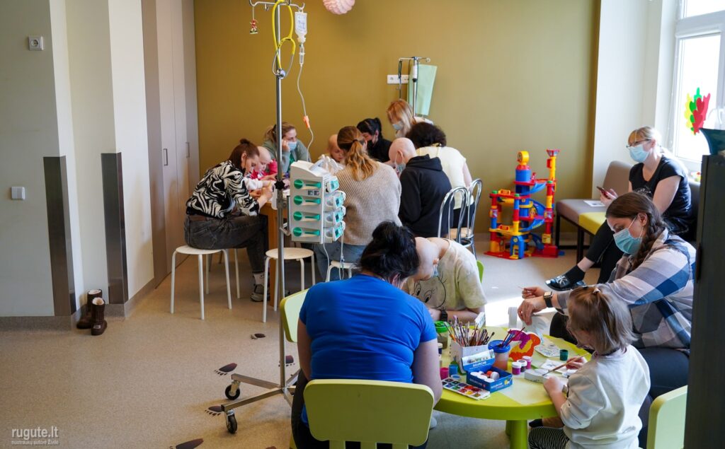 Pamažu beldžiasi pavasaris