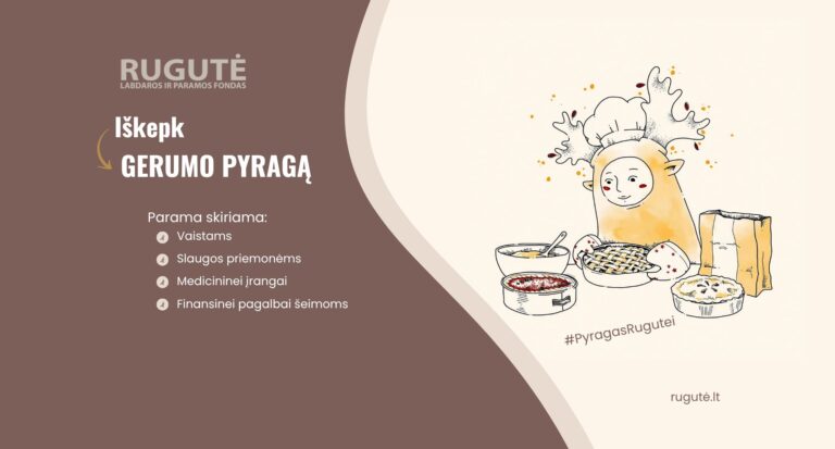 Iškepk gerumo pyragą