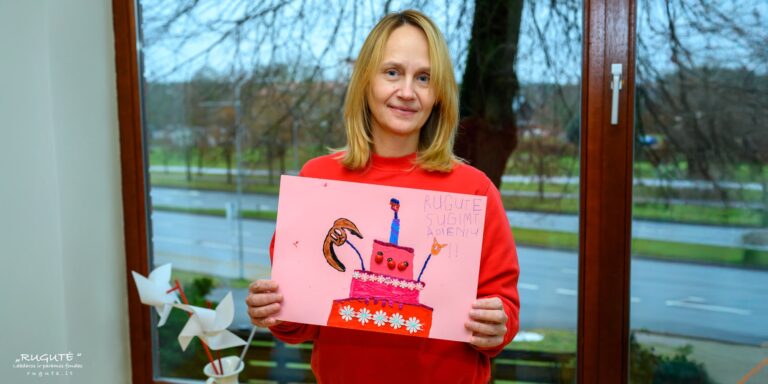 Rožinis Kamilės sveikinimas