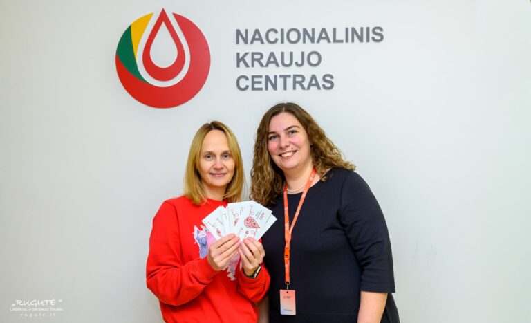 Nacionalinio kraujo centro dovanos