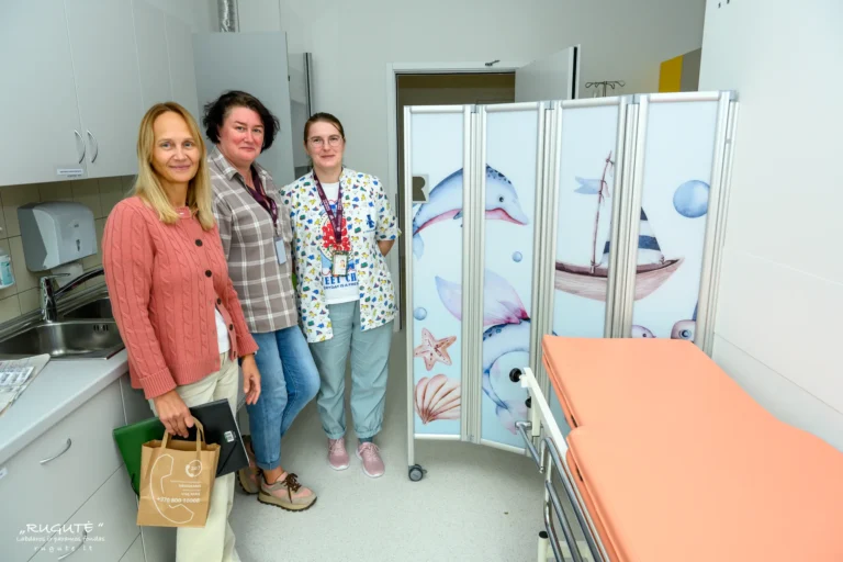 Širmos ir procedūrų kabinetuose