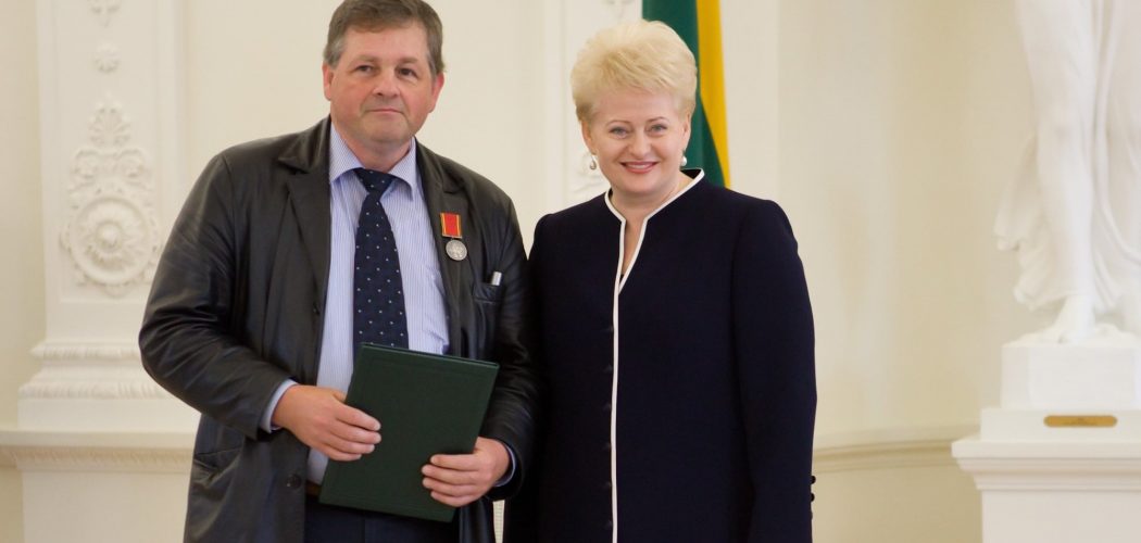 Respublikos prezidentė Dalia Grybauskaitė ir Bengt Nilsson