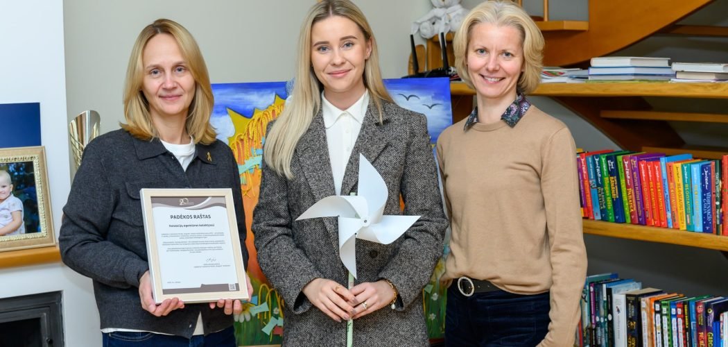 Edita, Inovacijų agentūros l. e. p. direktorė Patricija Reut ir Ekspertinio vertinimo vadovė Agne Sakalinskienė