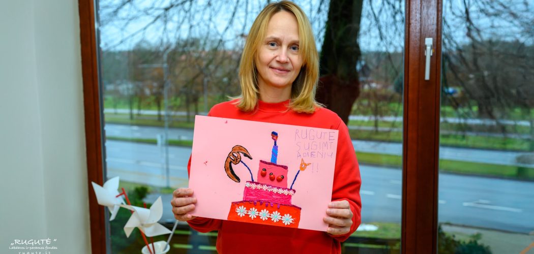 Rožinis Kamilės sveikinimas