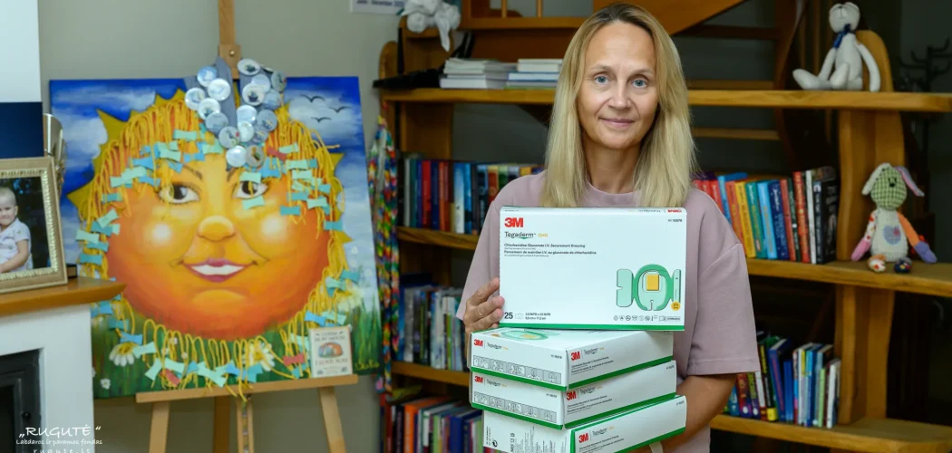 3M Tegaderm CHG antiseptinius medicininius tvarsčiai